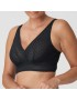 PrimaDonna 0163386-ZWA Montara Bralette χωρίς μπανέλα από φινετσάτη δαντέλα, ΜΑΥΡΟ